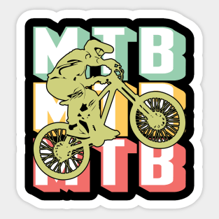 Mountain Bike Sticker